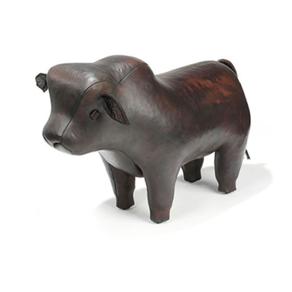 Handcrafted Leather Animal Footstools Omersa and Co
