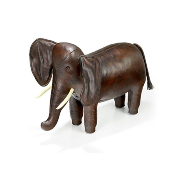 Handcrafted Leather Animal Footstools Omersa and Co