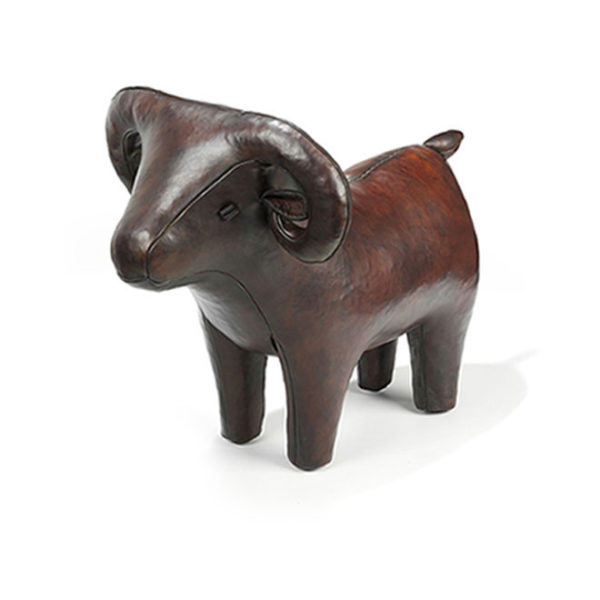 Handcrafted Leather Animal Footstools Omersa and Co