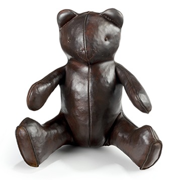 Leather Teddy Bear Collection Omersa And Co